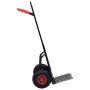 Carrito de mano telescópico 200 kg negro y rojo