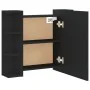 Möbel mit Spiegel und LED in Schwarz 70x16,5x60 cm von vidaXL, Badezimmerwaschtische - Ref: Foro24-833536, Preis: 74,17 €, Ra...