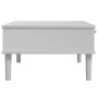 Senja Couchtisch aus Rattanoptik in Weiß aus Holz 100x55x33 cm von vidaXL, Couchtisch - Ref: Foro24-358047, Preis: 70,82 €, R...