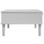 Senja Couchtisch aus Rattanoptik in Weiß aus Holz 100x55x33 cm von vidaXL, Couchtisch - Ref: Foro24-358047, Preis: 71,56 €, R...