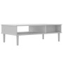 Senja Couchtisch aus Rattanoptik in Weiß aus Holz 100x55x33 cm von vidaXL, Couchtisch - Ref: Foro24-358047, Preis: 71,56 €, R...