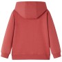 Kinder-Kapuzenpullover in geröstetem Rot, Größe 116. von vidaXL, Kinder-T-Shirts - Ref: Foro24-13011, Preis: 13,30 €, Rabatt: %