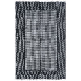 Alfombra exterior ARAKIL PP gris 160x230 cm