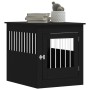 Hundekäfig aus schwarzem Ingenieurholz 64,5x80x71 cm von vidaXL, Hundehütten - Ref: Foro24-838331, Preis: 95,28 €, Rabatt: %