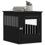 Jaula para perros madera de ingeniería negro 64,5x80x71 cm de vidaXL, Casetas para perros - Ref: Foro24-838331, Precio: 93,51...