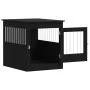 Jaula para perros madera de ingeniería negro 64,5x80x71 cm de vidaXL, Casetas para perros - Ref: Foro24-838331, Precio: 93,51...