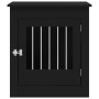 Hundekäfig aus schwarzem Ingenieurholz 64,5x80x71 cm von vidaXL, Hundehütten - Ref: Foro24-838331, Preis: 95,28 €, Rabatt: %