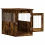Jaula para perros madera ingeniería roble ahumado 55x80x68 cm de vidaXL, Casetas para perros - Ref: Foro24-838327, Precio: 85...
