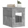 Hundekäfig aus grauem Beton-Ingenieurholz, 55x75x65 cm. von vidaXL, Hundehütten - Ref: Foro24-838319, Preis: 89,02 €, Rabatt: %