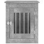 Jaula para perros madera ingeniería gris hormigón 55x75x65 cm by vidaXL, Dog kennels - Ref: Foro24-838319, Price: 89,02 €, Di...