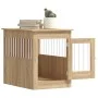 Jaula para perros madera de ingeniería roble Sonoma 55x80x68 cm by vidaXL, Dog kennels - Ref: Foro24-838325, Price: 87,91 €, ...