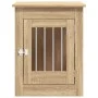 Jaula para perros madera de ingeniería roble Sonoma 55x80x68 cm by vidaXL, Dog kennels - Ref: Foro24-838325, Price: 87,91 €, ...
