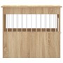 Jaula para perros madera de ingeniería roble Sonoma 55x80x68 cm by vidaXL, Dog kennels - Ref: Foro24-838325, Price: 83,15 €, ...