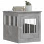 Jaula para perros madera ingeniería gris hormigón 64,5x80x71 cm by vidaXL, Dog kennels - Ref: Foro24-838333, Price: 123,00 €,...