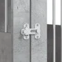 Jaula para perros madera ingeniería gris hormigón 64,5x80x71 cm de vidaXL, Casetas para perros - Ref: Foro24-838333, Precio: ...