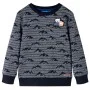 Sudadera infantil azul marino mélange 92 de vidaXL, Camisetas para niños - Ref: Foro24-13149, Precio: 13,30 €, Descuento: %