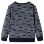 Sudadera infantil azul marino mélange 92 by vidaXL, Kids T-shirts - Ref: Foro24-13149, Price: 13,44 €, Discount: %
