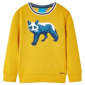 Kinder-Sweatshirt in Ockerfarbe, Größe 92. von vidaXL, Kinder-T-Shirts - Ref: Foro24-13334, Preis: 11,29 €, Rabatt: %