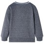 Kinder-Sweatshirt in Marineblau Melange, Größe 116. von vidaXL, Kinder-T-Shirts - Ref: Foro24-13341, Preis: 11,40 €, Rabatt: %
