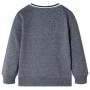 Sudadera infantil azul marino mélange 140 by vidaXL, Kids T-shirts - Ref: Foro24-13343, Price: 11,29 €, Discount: %