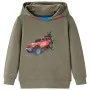 Kinder-Kapuzenpullover in Khaki, Größe 140 von vidaXL, Kinder-T-Shirts - Ref: Foro24-13388, Preis: 14,54 €, Rabatt: %