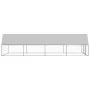 Jaula gallinero de exterior de acero galvanizado 3x8x2 m de vidaXL, Jaulas y habitáculos para animales pequeños - Ref: Foro24...