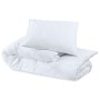 Bettwäsche-Set aus hellweißer Mikrofaser, 220 x 240 cm von vidaXL, Bettbezüge - Ref: Foro24-136019, Preis: 23,16 €, Rabatt: %