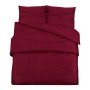 Bettbezug-Set aus heller Mikrofaser in Burgunderrot, 200 x 200 cm von vidaXL, Bettbezüge - Ref: Foro24-136031, Preis: 22,74 €...