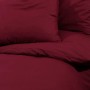 Bettbezug-Set aus heller Mikrofaser in Burgunderrot, 200 x 200 cm von vidaXL, Bettbezüge - Ref: Foro24-136031, Preis: 22,74 €...