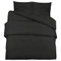 Schwarzes leichtes Mikrofaser-Bettbezug-Set, 200 x 220 cm von vidaXL, Bettbezüge - Ref: Foro24-135977, Preis: 26,50 €, Rabatt: %