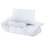 Bettwäsche-Set aus hellweißer Mikrofaser, 200 x 200 cm von vidaXL, Bettbezüge - Ref: Foro24-136027, Preis: 20,88 €, Rabatt: %