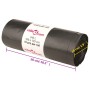 Schwarze Müllsäcke 150 Einheiten 240 l von vidaXL, Müllsäcke - Ref: Foro24-155341, Preis: 60,81 €, Rabatt: %
