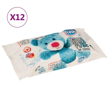 Babytücher, 12 Packungen mit 720 Tüchern von vidaXL, Kindertücher - Ref: Foro24-15224, Preis: 25,45 €, Rabatt: %