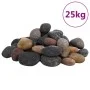 Polished pebbles mixed colors 25 kg 5-8 cm by vidaXL, Aquarium decoration - Ref: Foro24-155334, Price: 53,70 €, Discount: %