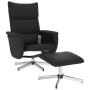 Massageliege mit Fußstütze aus schwarzem Kunstleder von vidaXL, Sessel - Ref: Foro24-356600, Preis: 132,59 €, Rabatt: %