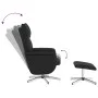 Massage recliner with footrest black synthetic leather by vidaXL, Armchairs - Ref: Foro24-356600, Price: 131,47 €, Discount: %