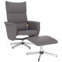 Liegender Massagesessel mit Fußstütze aus grauem Kunstleder von vidaXL, Sessel - Ref: Foro24-356599, Preis: 133,33 €, Rabatt: %