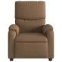 Brown Fabric Recliner by vidaXL, Armchairs - Ref: Foro24-373414, Price: 197,41 €, Discount: %
