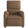 Sillón reclinable de tela marrón de vidaXL, Sillones - Ref: Foro24-373414, Precio: 200,90 €, Descuento: %