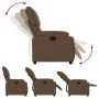 Brown Fabric Recliner by vidaXL, Armchairs - Ref: Foro24-373414, Price: 197,41 €, Discount: %