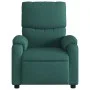 Dark Green Fabric Recliner by vidaXL, Armchairs - Ref: Foro24-373416, Price: 188,43 €, Discount: %