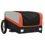 Black and orange iron bicycle trailer 30 kg by vidaXL, Bicycle trailers - Ref: Foro24-94033, Price: 102,75 €, Discount: %