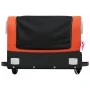 Black and orange iron bicycle trailer 30 kg by vidaXL, Bicycle trailers - Ref: Foro24-94033, Price: 102,75 €, Discount: %