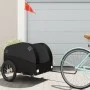 Fahrradanhänger aus schwarzem Eisen, 45 kg von vidaXL, Fahrradanhänger - Ref: Foro24-94129, Preis: 85,60 €, Rabatt: %