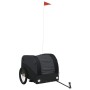 Fahrradanhänger aus schwarzem Eisen, 45 kg von vidaXL, Fahrradanhänger - Ref: Foro24-94129, Preis: 87,08 €, Rabatt: %