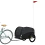 Fahrradanhänger aus schwarzem Eisen, 45 kg von vidaXL, Fahrradanhänger - Ref: Foro24-94129, Preis: 85,60 €, Rabatt: %