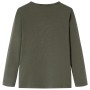 Camiseta infantil de manga larga caqui 92 de vidaXL, Camisetas para niños - Ref: Foro24-13484, Precio: 8,66 €, Descuento: %