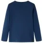 Camiseta infantil de manga larga azul marino 104 de vidaXL, Camisetas para niños - Ref: Foro24-13490, Precio: 8,59 €, Descuen...
