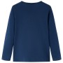 Navy blue long-sleeved children's t-shirt 104 by vidaXL, Kids T-shirts - Ref: Foro24-13490, Price: 8,66 €, Discount: %