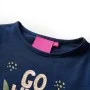 Marineblaues Langarm-T-Shirt für Kinder 104 von vidaXL, Kinder-T-Shirts - Ref: Foro24-13560, Preis: 8,30 €, Rabatt: %